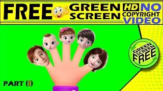 Finger Family  Daddy Finger  Mommy Finger Family  The Finger Family Finger Family green screen video