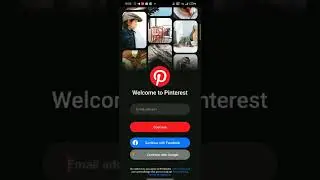 How to Login to Pinterest Account with Facebook? Sign in to Pinterest with Facebook on Android 2024