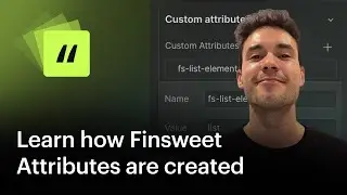 Learn how Finsweet Attributes are created, live coding with Alex!