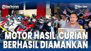 Puluhan Motor Curian Berhasil Diamankan Petugas Kepolisian Polresta Bandung