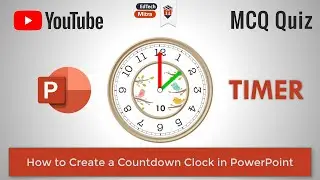 How to Create a Countdown Clock in PowerPoint | Teaching PowerPoint template