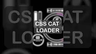 CSS CAT LOADING ANIMATION || CSS ANIMATION || CODE TO INFINTY || 