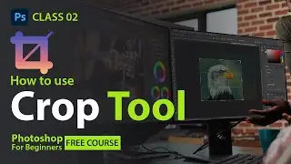 Crop Tool in Photoshop | Class 02 | Photoshop for Beginners Course