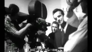 Nel centro cinematografico della Incom si gira il film diretto da Dino Risi 