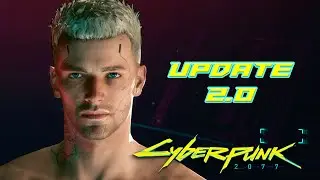 🌌CYBERPUNK 2077 MALE V CHARACTER CREATION UPDATE 2.0