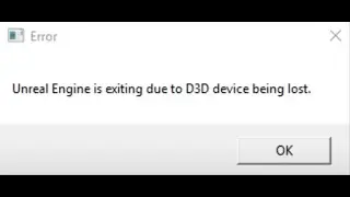 Fix Tekken 7 Error UNREAL ENGINE IS EXITING DUE TO D3D DEVICE BEING LOST