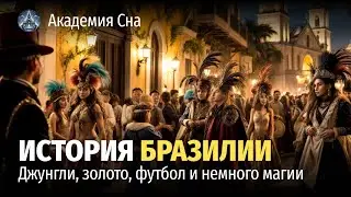 🌙 Лекция для сна 🌴 История Бразилии: джунгли, золото, футбол и немного магии 🌴