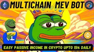 Multi-chain MEV Bot ( BNB, Ethereum and Arbitrum ) | Crypto Passive Income upto 15% Per Day [2024]