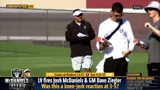 Raiders fire Josh McDaniels & GM Dave Ziegler