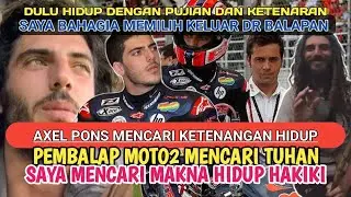 MOTOGP HEBOH ALEX PONS PEMBALAP MOTO2 JLN KAKI RIBUAN KILO TANPA ALAS KAKI MCR PENCIPTA ALAM SEMESTA