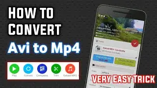 How to Convert Avi to mp4 video format Full tutorial | Best avi to mp4 converter video format change