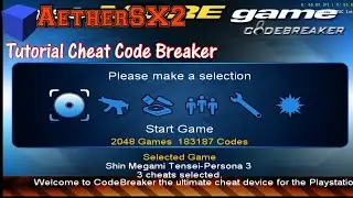 Cara Cheat AetherSX2 Pakai Code Breaker