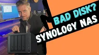 How to Replace a Bad and Failing Hard Drive on a Synology NAS + Disk Health Diagnostics