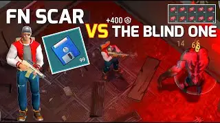 FN SCAR FULLY MODDED vs THE BLIND ONE ! Last Day On Earth Survival