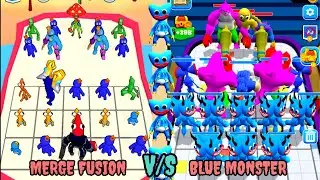 Merge Fusion Rainbow Friends vs Merge Master Blue Monster Android Gameplay