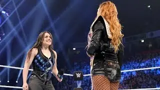 FULL COMM. - Nikki Cross vs. Becky Lynch - WWE Smackdown Live 11/6/2018