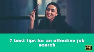 7 best tips for an effective job search