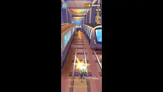playing subway surfers as New beginner