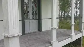 Grekisk paviljong  byggd  1830 talet / murberget HÄRNÖSAND !