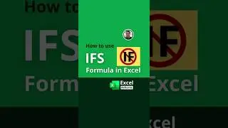 How to use IFS Formula in Excel