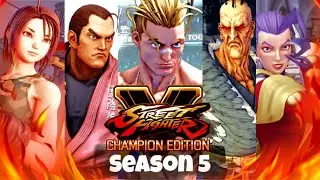 Street Fighter 5 Season 5 All New Characters