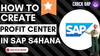 How to Create Profit Center in SAP S4HANA