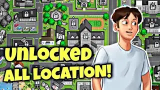 SUMMERTIME SAGA 0.20.7 | HOW TO UNLOCK ALL LOCATION EASILY | SECRET TRICK TO UNLOCK ALL LOCATION