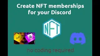 Create NFT memberships for discord