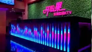 Cutsom SMD LED pixel Tube KTV Chinese Karaoke digital audio music spectrum analyzer