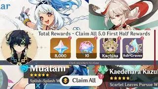 REALLY GOOD NEWS! 60 FREE WISHES IN THE FIRST PHASE | FREE CHARACTER AND MORE - Genshin Impact