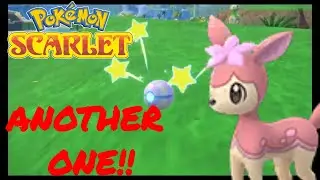 Unleashing The Shiny Madness In Pokemon Scarlet! Randomly Encountering Wild Shinies