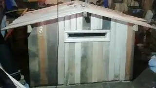Изба, засидка на болото для охоты на гуся.Обзор.