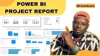 Power Bi Project - HR Dashboard | Employee Performance Analysis | Data Analytics Practical Project