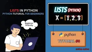 Lists In Python | How to Create Lists in Python | Python Tutorial for beginners 