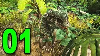 ARK: Survival Evolved - Part 1 - TAMING DINOSAURS!