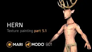 Tutorial: Mythical Character Creation in Modo: Part 5-1