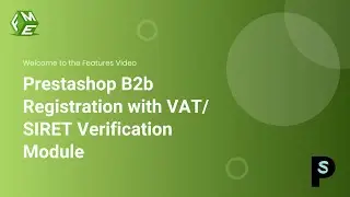 Prestashop B2b Registration with VAT / Siret Verification Module