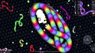 Slither.io A.I. 100,000+ Score Epic Slitherio Gameplay #236