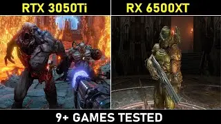 rtx 3050ti Vs 6500xt Benchmark Video Rtx 3050 Ti Desktop Video