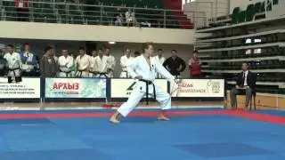 Shotokan Karate Russia Cup 2011 Kata men's semi-final (Enpi) Nedbaylo Sergey