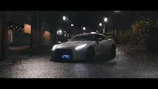 White GTR-R35 Shahmen Mark Libercio REMIX Slowed