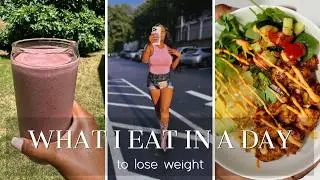 What I Eat in A Day to Lose Weight - Under 1500 calories