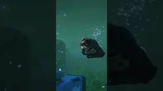 Giant Otter Eating a Fish in Planet Zoo