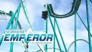 Emperor: SeaWorld San Diegos Newest Roller Coaster