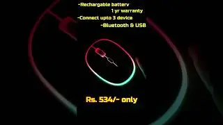 मात्र ₹534/- Sasta RGB mouse