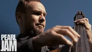 Jeff Ament Playing Upright Bass - Lightning Bolt Vignette - Pearl Jam