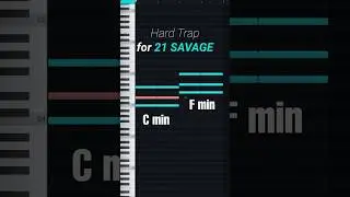 The 21 SAVAGE Dark Trap formula...