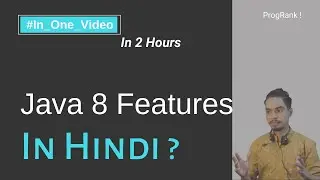 Java 8 Tutorial in Hindi | Java 1.8 Features