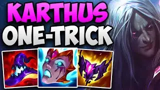 BEST KARTHUS JUNGLE ONE-TRICK CARRIES HIS TEAM! | CHALLENGER KARTHUS JUNGLE GAMEPLAY | 14.13 S14