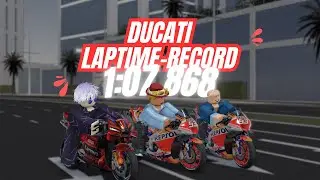 1:07.868‼️ Ducati GP Around the Map | Moto Trackday Project